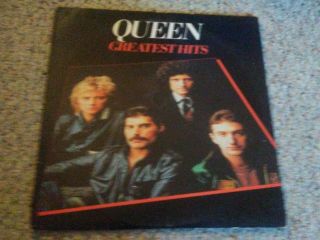 Queen.  Vinyl Lp.  Greatest Hits.  W/insert.  1981