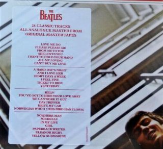 The BEATLES - 1962 - 1966 - 180 gram 2014 Vinyl issue 2