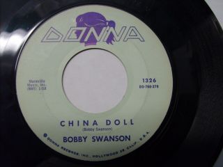 Bobby Swanson - China Doll / Tom And Suzie - 45 Rpm 7 " - Vg R&b