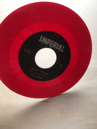 Rare Northern Soul Fats Dominos (red Vinyl) 1950’s Imperial Records