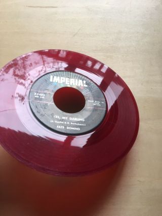 RARE NORTHERN SOUL FATS DOMINOS (RED VINYL) 1950’s IMPERIAL RECORDS 4