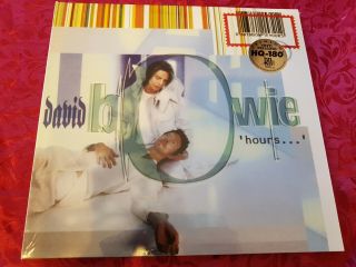 David Bowie Hours Friday Music ‎frm 48155 Iso Records Translucent Blue New/seal