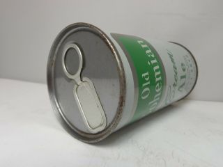 OLD BOHEMIAN CREAM ALE STRAIGHT STEEL JUICE TAB BEER CAN 99 - 15 - D DULL SILVER 5