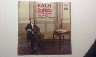 Js Bach Suites For Solo Cello Vectomov Czech Supraphon Stereo Digital 
