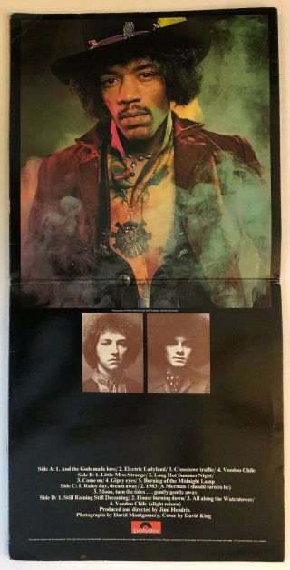 Jimi Hendrix Experience - Electric Ladyland - 1972 Germany Press VG, 3