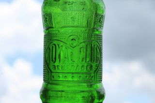 1928 Green Royal Club Beverage Art Deco Bottle Alabama Bottling Co Birmingham Al