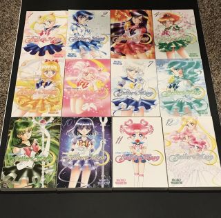 Pretty Guardian Sailor Moon Volumes 1 - 12 (complete Set) English Manga