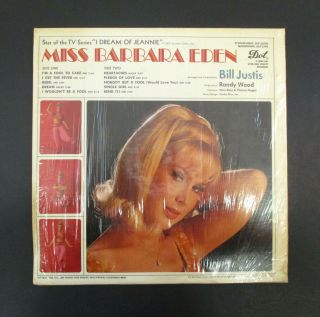 MISS BARBARA EDEN 1967 VINYL LP DOT 25795 I DREAM OF JEANNIE Cheesecake Exotica 2