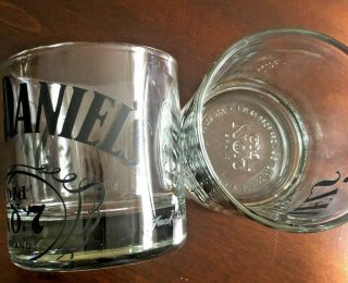 2 Jack Daniels Rock Glasses Old No7 Collectible Limited Edition 2018