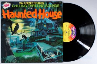 Disney - Chilling Thrilling Sounds Of The Haunted House (1979) Vinyl • Halloween