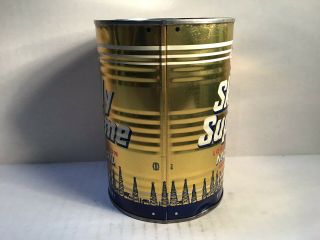 Vintage Skelly Oil Can Quart NOS Gas Rare Handy Sign Sunoco Texaco Mobil Shell 4 7