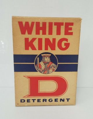 Vintage Advertising White King Soap Detergent