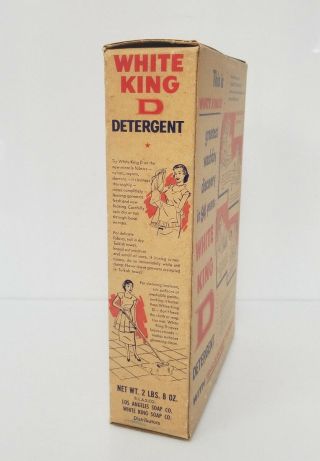 Vintage Advertising White King Soap Detergent 5