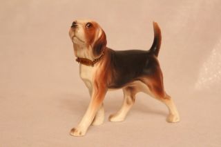 Beagle Vintage Ceramic Dog Figure