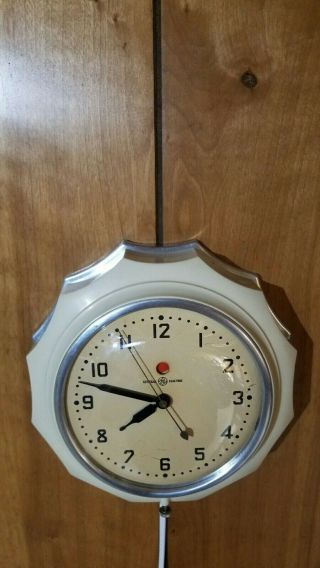 Telechron Wall Clock,  2F02,  Hostess,  Rehabbed 3