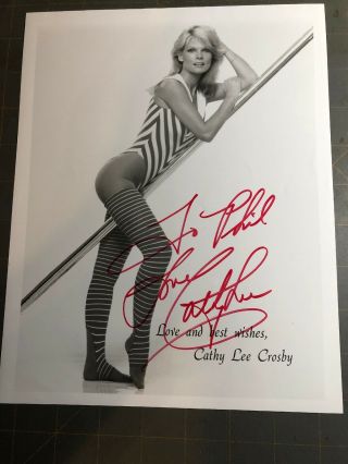 Cathy Lee Crosby Authentic Hand Signed Autographed 8x10 Photo