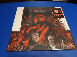 From Dusk Till Dawn Music From Movie Clear Blood Splatter Colored Vinyl Numbered