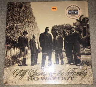 Puff Daddy & The Family – No Way Out Lp 1997 Us Orig Notorious B.  I.  G Jay - Z Vg