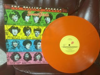 The Rolling Stones - Some Girls - 1978 Orig.  Holland 1st Press Rare Orange Vinyl