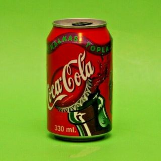 2001 Coca Cola Tangle Can Empty Turkey Turkish Type3