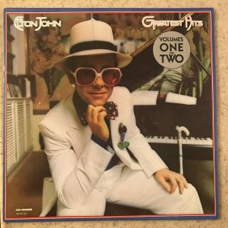 Elton John - Greatest Hits Volumes One And Two (vinyl,  Mca,  1974)