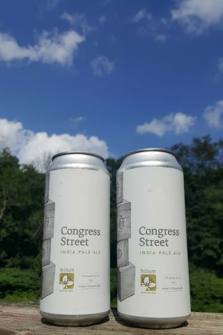 Trillium Brewing Ddh Congress St 2 “empty” Cans Tree House,  Other Half,  Monkish