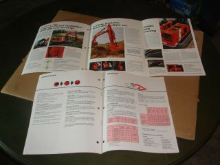 Koehring 266 Excavator Dealers Sales Brochure Pamphlet 4
