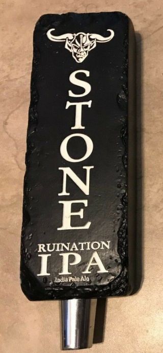 Stone Ruination IPA India Pale Ale Beer Tap Handle 8 