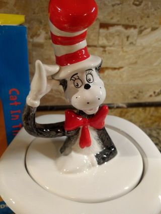 Dr.  Seuss 2001 Cat in the Hat Ceramic Cookie Jar 4