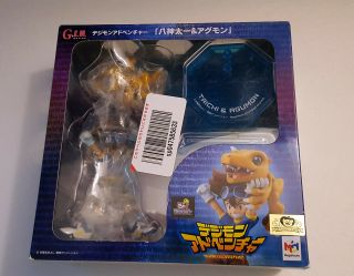Official Megahouse G.  E.  M.  Series Digimon Adventure Taichi " Tai " Kamiya & Agumon