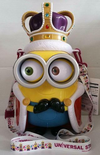 Usj Universal Studios Japan Limited Minion King Bob Popcorn Bucket Tracking F/s