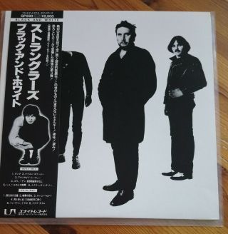 The Stranglers Black And White Lp Japanese With Obi Gp - 590