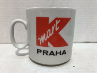 Rare Vintage Mid 90’s Kmart Praha Czech Republic Coffee Cup Victoria Porcelain