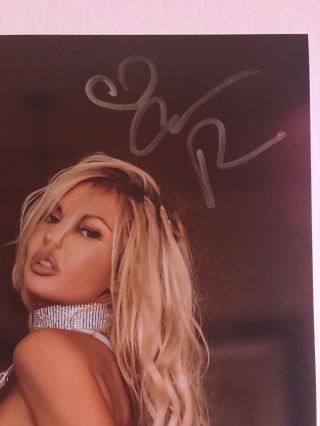 Autographed poster Playboy models Andrea Prince & Sherra Michelle 2