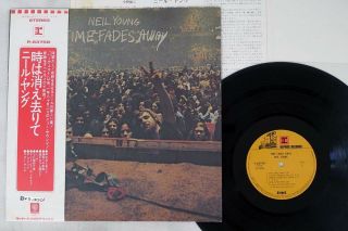 Neil Young Time Fades Away Reprise P - 8375r Japan Obi Vinyl Lp