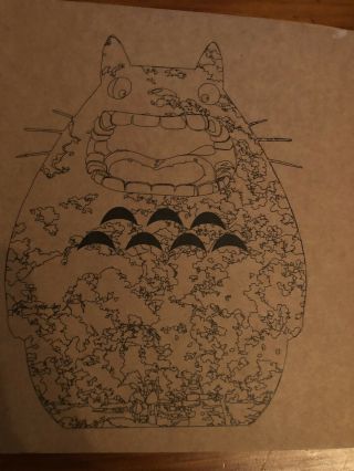 My Neighbor Totoro Adult Coloring Book 3