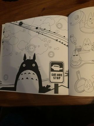 My Neighbor Totoro Adult Coloring Book 4