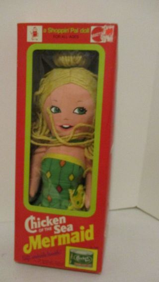 CHICKEN OF THE SEA MERMAID DOLL A SHOPPIN ' PAL DOLL BY MATTEL NO 7288 2