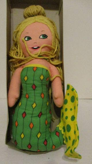 CHICKEN OF THE SEA MERMAID DOLL A SHOPPIN ' PAL DOLL BY MATTEL NO 7288 3