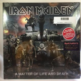 Iron Maiden - A Matter Of Life And Death 2lp