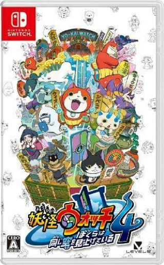 Nintnedo Switch Yo - Kai Watch 4 Japan Import Game Soft Psl Japan Game