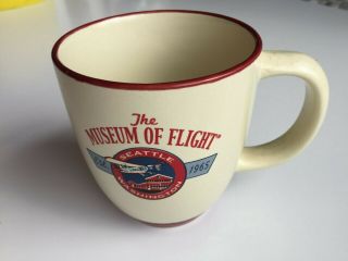 THE MUSEUM OF FLIGHT EST 1965 SEATTLE WASHINGTON COFFEE MUG 4