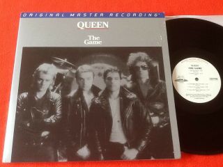 Queen - Freddie Mercury " The Game " Mobile Fidelity Sound Lab Vinyl Lp Mfsl 1 - 211