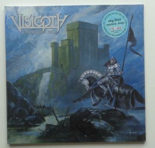 Kr7 Visigoth Conquerors Oath Sky - Blue Marbled Vinyl Lp 16 Of 200