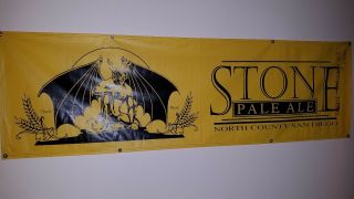 Stone Brewing Co.  North County San Diego Yellow Pale Ale 22 " X 72 " 6 