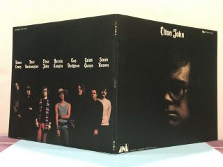 Elton John S/t (self - Titled) Lp 1970 Us Press Uni73090 Ex Wax & Jacket