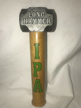 Mini Figural Red Hook Long Hammer Ipa Tap Handle Beer Pub Bar 7 In