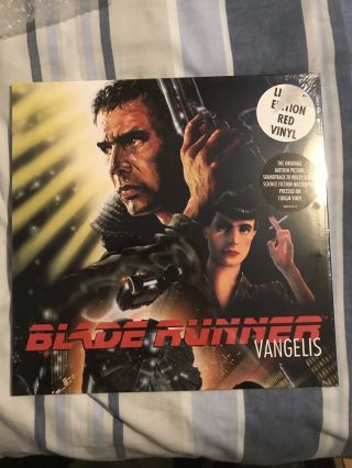 Blade Runner Ost Vangelis Hmv Exclusive Red Vinyl Limited To 500 Rare