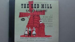 Victor Herbert 78rpm Set Decca Records A - 411 “the Red Mill” Eileen Farrell