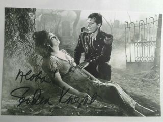 Sandra Knight Hand Signed Autograph 4x6 Photo With Jack Nicholson - The Terror